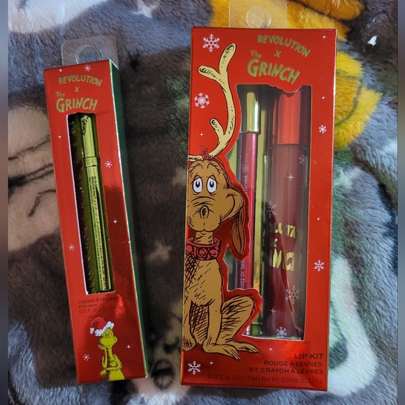 Revolution X The Grinch, set of 5 NIB products - Picture 4 of 7